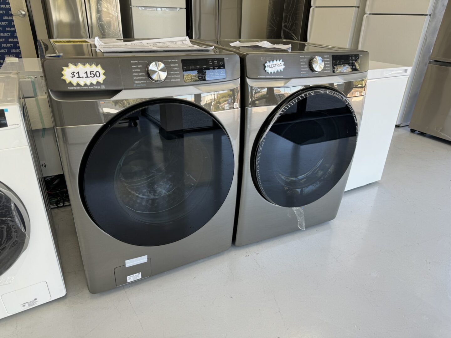 New Washers & Dryers in Phoenix Mesa Scottsdale Gilbert