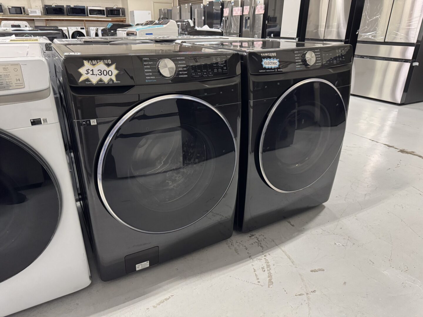 new washer dryer sale