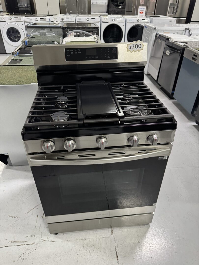 gas stove oven range