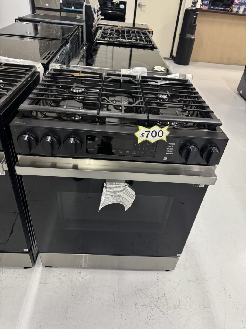 range oven stove