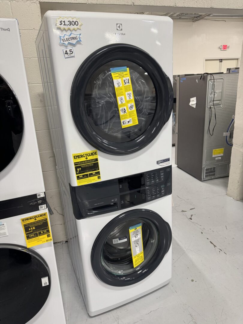 washer dryer tower
