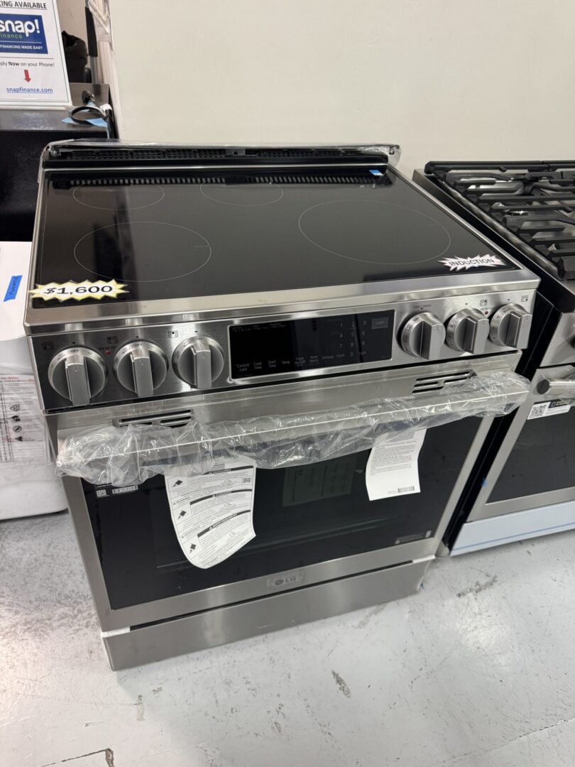 induction stove oven range