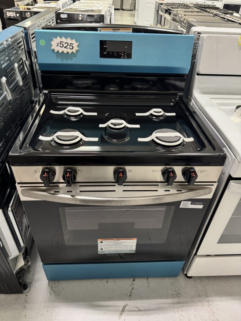 gas stove oven range